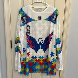 Washington Capitals autism awareness shirt